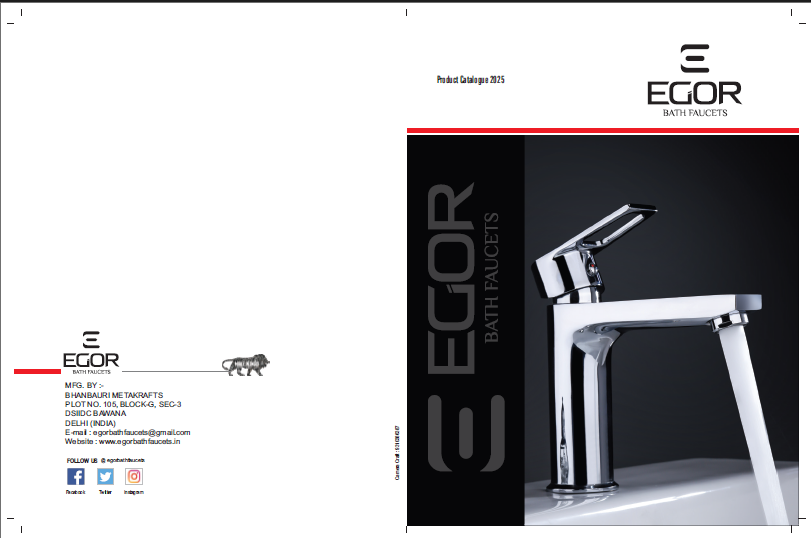 EGOR Product Catalogue