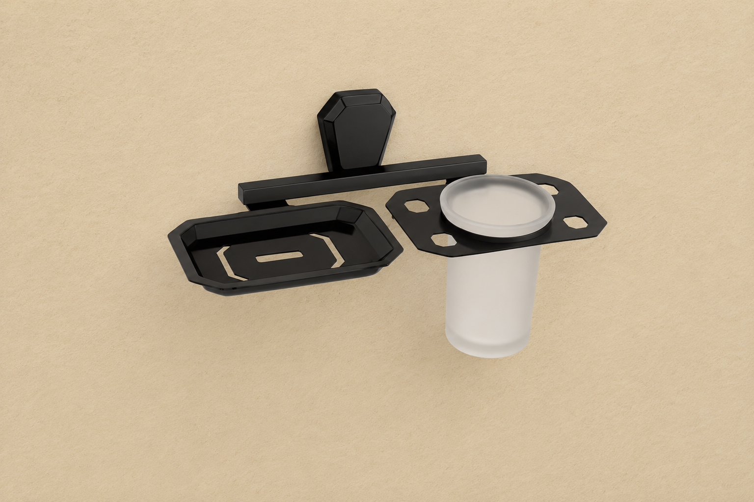 Soap Dish with Tumbler Holder