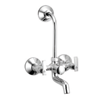 Wall Mixer Tel. with L-Bend