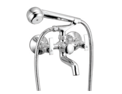 Wall Mixer Tel. with Crutch