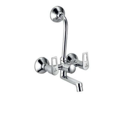 Wall Mixer Tel. With L-bend