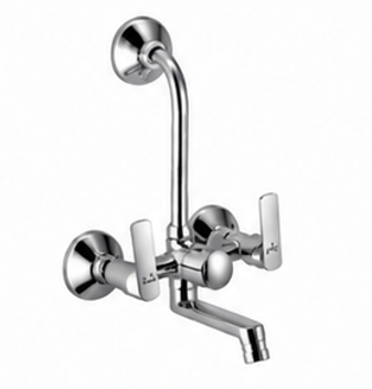 Orina Wall Mixer Telephonic With L Bend