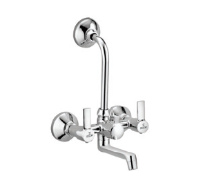 Wall Mixer Tel. With L-bend