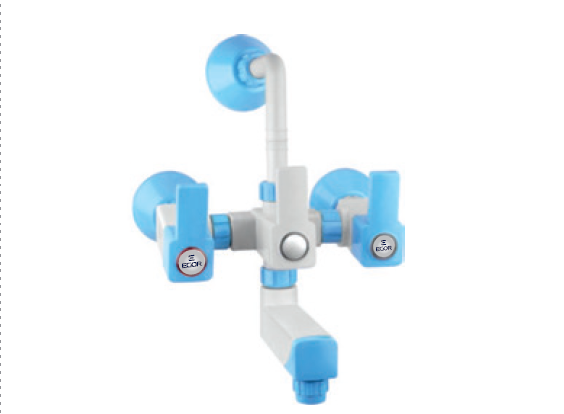 Wall Mixer Tel. with L-Bend