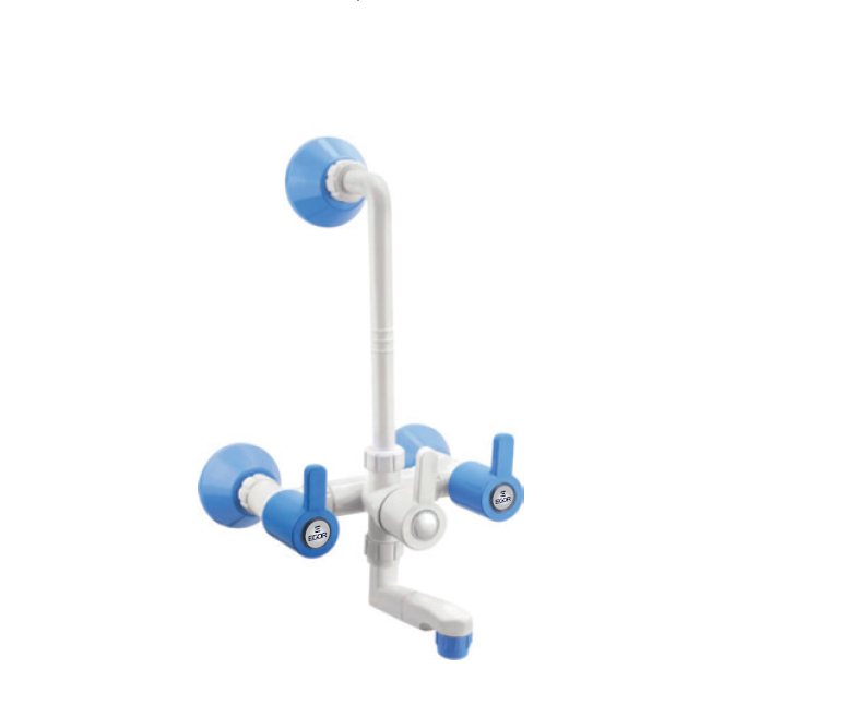 Wall Mixer Tel. with L-Bend