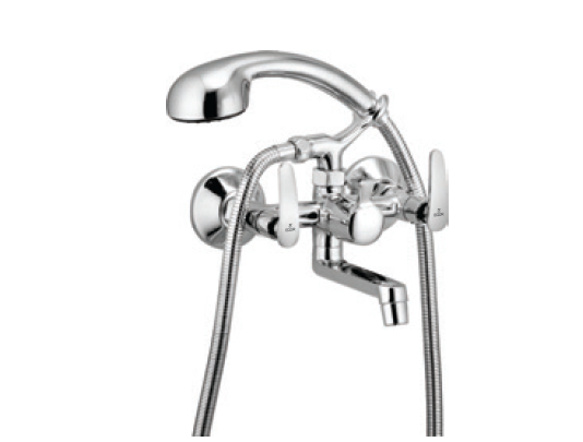 Wall Mixer Tel. with Crutch