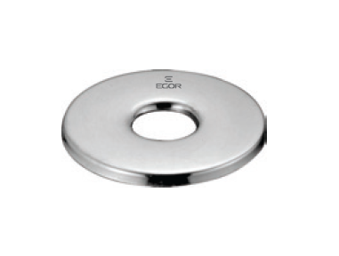 Wall Flange Round Brass