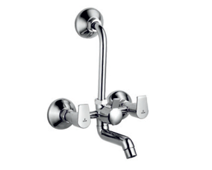 Wall Mixer Tel. with L-Bend